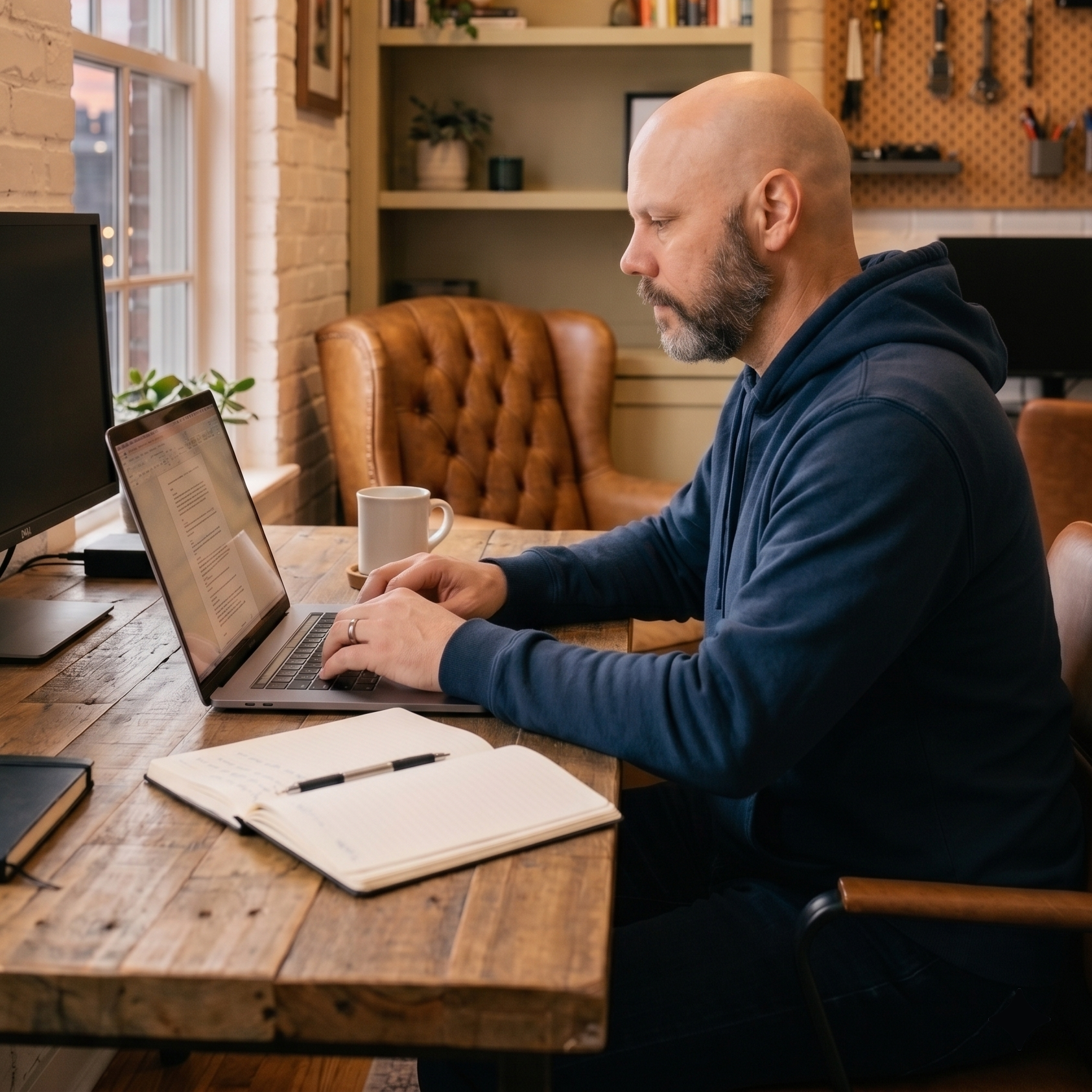 Jody Gates working in a workshop setting